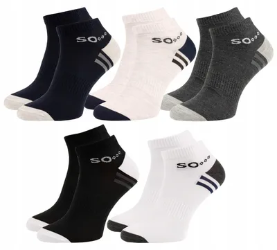 Produktbild von Jabos 5 Paar Baumwollsocken Herren Größe 39-42