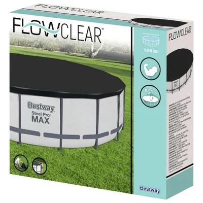 Produktbild von Bestway Pool-Abdeckplane Flowclear Fast Set 555 cm