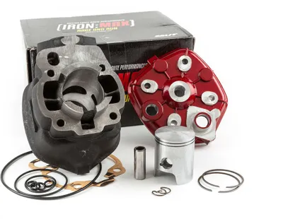 Zdjęcie produktu dla Mvt Iron Max Cast Cylinder Kit O Pojemności 50Cc I Średnicy 40Mm Do Minarelli Am6, Zatwierdzony.