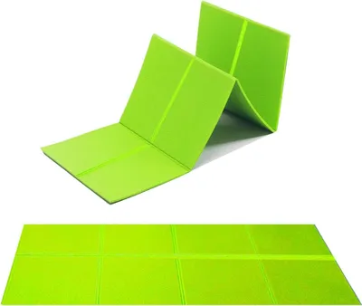 Obrázok produktu pre Skladacia Fitness podložka 110 x 48 cm, multifunkčná pre jogu, gym, aerobik, stretching, pre domácnosť
