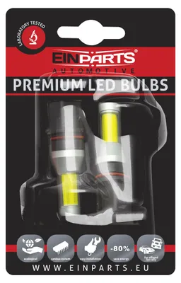 Obrázek produktu pro Einparts LED žárovky PSX26W do zadních světel 6000 K, 9 V–32 V, nízká spotřeba