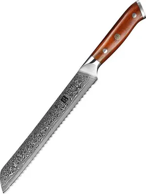 Produktbild von XinZuo - Damast-Brotmesser - B13R Yu series