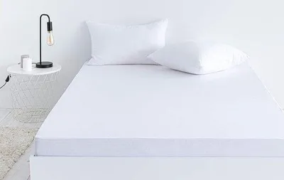 Produktbild von Famanu Matratzenauflage Wasserfest und Spannbettlaken - Für Doppelbetten