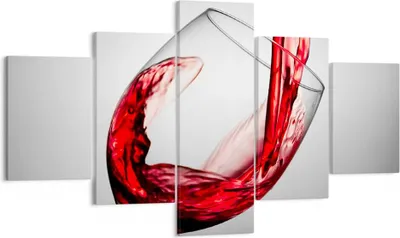 Produktbild von Bild auf Leinwand - Leinwandbild - Trinken glas wein - 125x70cm - Wand Bild - Wanddeko - Wandbilder - Leinwanddruck - Bilder - Kunstdruck - Wanddekoration - Leinwand bilder - Wandkunst - EA125x70-2258