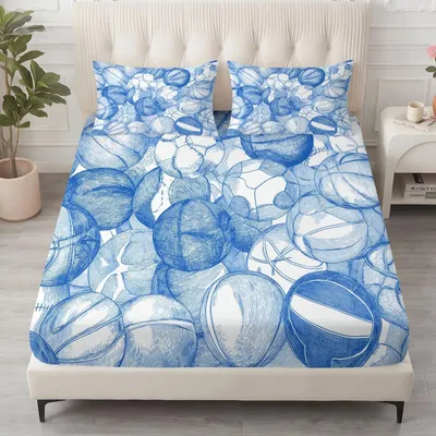 Image de Ensemble de 3 housses de couette de 180 x 200 cm pour lit d'enfant