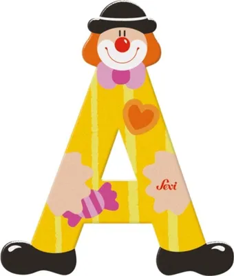 Produktbild von Trudi Clown Buchstabe A