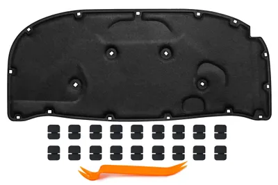 Produktbild von HERSTMOTO Motorhaubendämmung Schalldämmung der Motorhaube Motorhauben-Dämmmatte MIT CLIPS FÜR AUDI A6 C5 AVANT / SEDAN 1997-2005 4B0863825AC