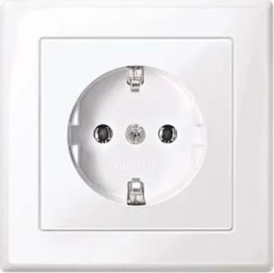 Zdjęcie produktu dla Merten SCHUKO gniazdo aws/gl MEG2301-1425