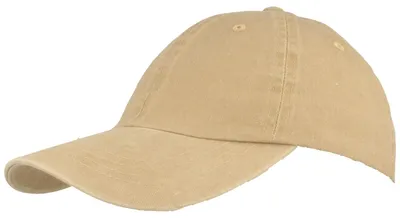 Jeans Baseball-Cap aus 100% Baumwolle von Hut-Breiter in beige