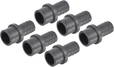 Productafbeelding van UPVC Reducer Pijpfitting - Slangkoppeling Adapter - Waterleiding Aansluiten - Verstevigde Binnenwand - 25mm x 20mm - Grijs