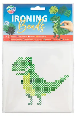 Produktbild von RAPPA Aufbügelperlen 15x15 cm Dinosaurier