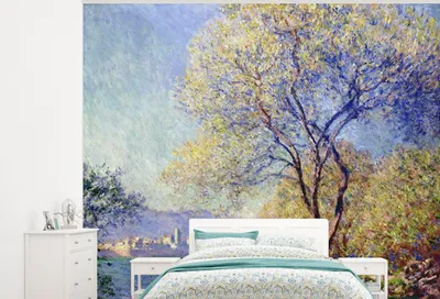 Obrázek produktu pro MuchoWow® Fototapety do obývacího pokoje nebo ložnice tapety vinylové motivy tapety Antibes z pohledu od zahrad Salis - Obraz Clauda Moneta 300x240cm