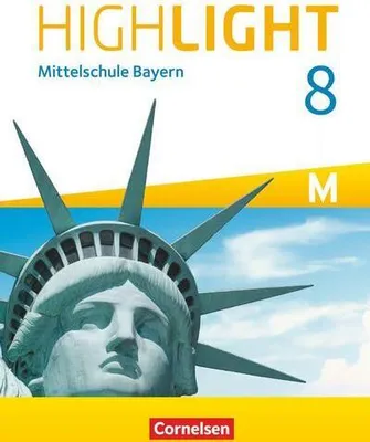 Immagine prodotto di Highlight 8. Jahrgangsstufe - Mittelschule Bayern - Für M-Klassen - Schülerbuch