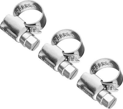Produktbild von Schneckengewindeschelle 8-12/9 mm, W4, 3 Stück.