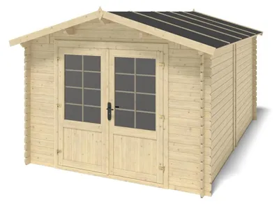 Produktbild von Gartenhaus, Gerätehaus 12m2 - 3x4m - 28mm