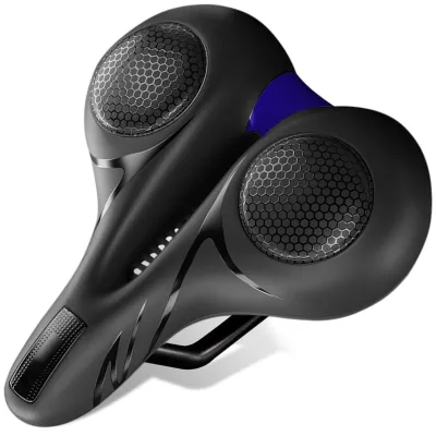 Image de Selle de vélo confortable avec double suspension
