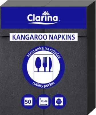 Imagen del producto de Servilletas Clarin, color , 38 x 32 cm, paquete de 50 unidades.