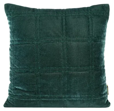 Produktbild von Dekorativer Kissenbezug Sofakissen KRISTIN 2 45x45 dunkelminze