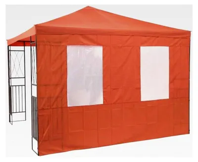 Produktbild von Seitenteilset für Pavillon Kaemi Terracotta ohne Gestell