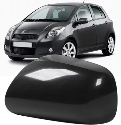 Zdjęcie produktu dla Listwa ochronna do Toyoty Yaris 2006–2011, czarna, z ochroną przed promieniowaniem UV, z dodatkową warstwą ochronną