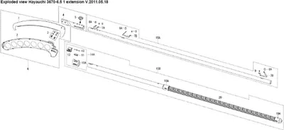 Produktbild von Fixierungsschraube für die Sprungmechanik Hayauchi