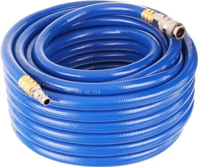 Produktbild von Pneumatikschlauch Für Kompressor 15M Mit Schnellkupplungen 10Mm