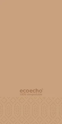Immagine prodotto di Tovagliolo Duni ecoecho 40x40cm 3 veli 250 pezzi