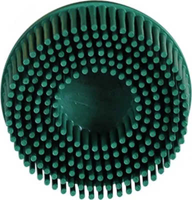 Produktbild von 3M Roloc Bristle Disc 50 mm - grün / gelb / weiß - verschiedene Körnung/Farben Körnung:K. 50 - grün