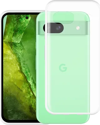 Image de Cazy Coque compatible avec Google Pixel 8a Coque en Silicone - Coque Flexible - Transparant