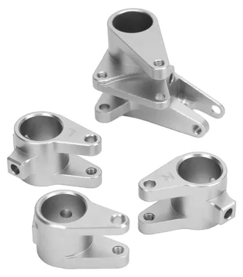 Alu-Aschub-Link-Montageset für SCX10 PRO RC Auto, silber