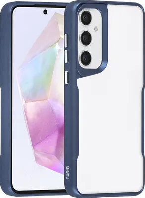 Immagine prodotto di Custodia posteriore TUNIQ per Galaxy A35 - Silicone - Blu scuro