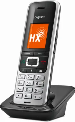 Produktbild von Gigaset S850 HX Strahlungsarmes Mobilteil, Farbdisplay, Rufnummernanzeige, Freisprechfunktion, Babyfon-Funktion, Bluetooth, USB-Anschluss, DECT