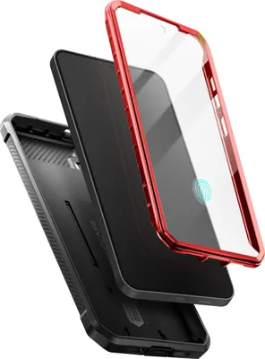 Produktbild von Supcase Unicorn Beetle Pro Hülle für Samsung Galaxy S24, rot