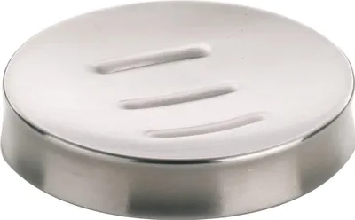 Produktbild von Kela Seifenschale Elegance Edelstahl 18/10 silber matt 2cmh 11cmØ, 18295