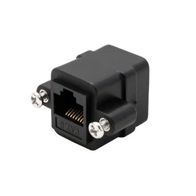 Obrázek produktu pro RJ45-Modularkupplung/Verbinder mit Montageflansch, CAT 6