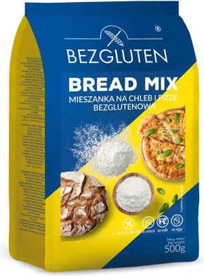 Produktbild von Bezgluten Brot Mix Mehlmischung 1kg