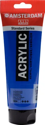 Produktbild von Amsterdam Standard Series Acrylfarbe Tube 250 ml - Ultramarin 504