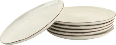 Produktbild von OTIX Dessert Frühstücksservice 6 Personen Beige 21 cm Keramik LILY