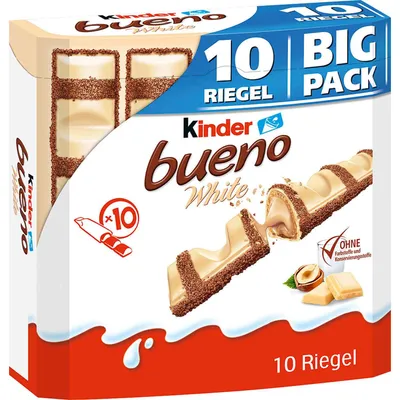 Produktbild von kinder bueno White Big Pack 10er