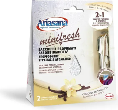 Immagine prodotto di Ariasana 814411 assorbitore di umidità domestico e ricarica per assorbitore Assorbitore (ricarica) Deumidificatore