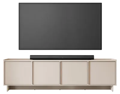 Produktbild von MIRJAN24 TV-Lowboard Yasumi 195, Stilvoll Wohnzimmer, Lowboard mit vier Drehtüren (Farbe: Cashmere)
