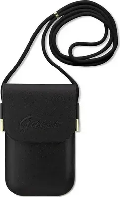 Produktbild von Guess Wallet bag Wallet tas Embossed Logo - Black