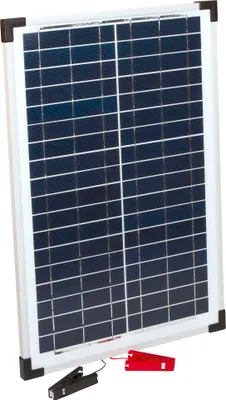 Produktbild von Solarmodul 25W inkl. Halterung, mit Croco-Anschluss