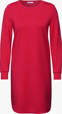 Produktbild von CECIL Midikleid 'Kleid mit Rundhals', B144314, granita red, Gr. S