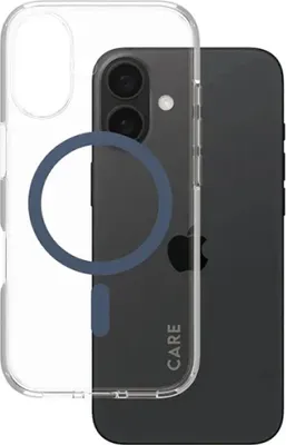 Produktbild von PanzerGlass CARE Flagship Colors iPhone 16 blau