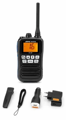 Produktbild von Jopix Marine 242P VHF Seefunk Handgerät - Schwimmfähiges Walkie-Talkie IP67 Wass