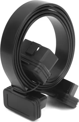 Productafbeelding van OBD-verlengkabel met 16-polige connector, diagnosegereedschap, mannelijke naar dubbele vrouwelijke elleboogadapter, 50 cm