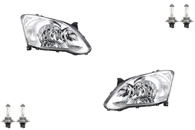 Produktbild von Scheinwerfer passend für Toyota Corolla E12 04-07 mit H7 H7 Satz L R 8117002380 8113002380 Johns