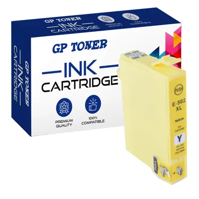 Obrázek produktu pro Druckerpatronen Kompatible für Epson 502 XL WF2860 DWF WF2865DWF XP-5100 XP-5105 Gelb