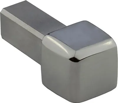Produktbild von Quadrat Ausseneck Edelstahl V2A 6mm glänzend
